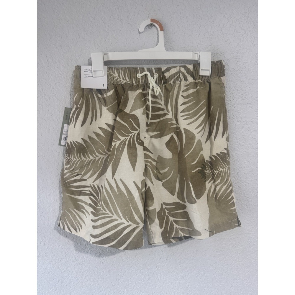 Goodfellow & Co Men's Swim Trunks UPF50+ Size small NWT Swim Shorts